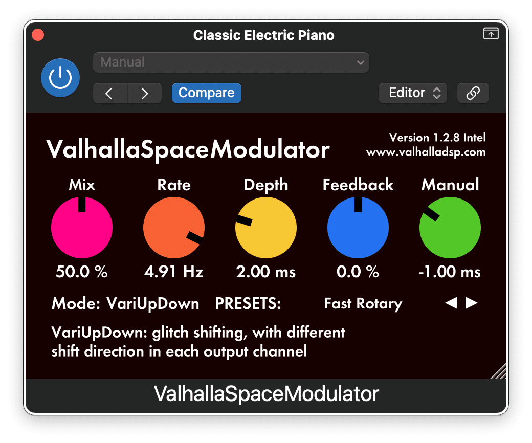 Modulation是什麼 chrous plugin