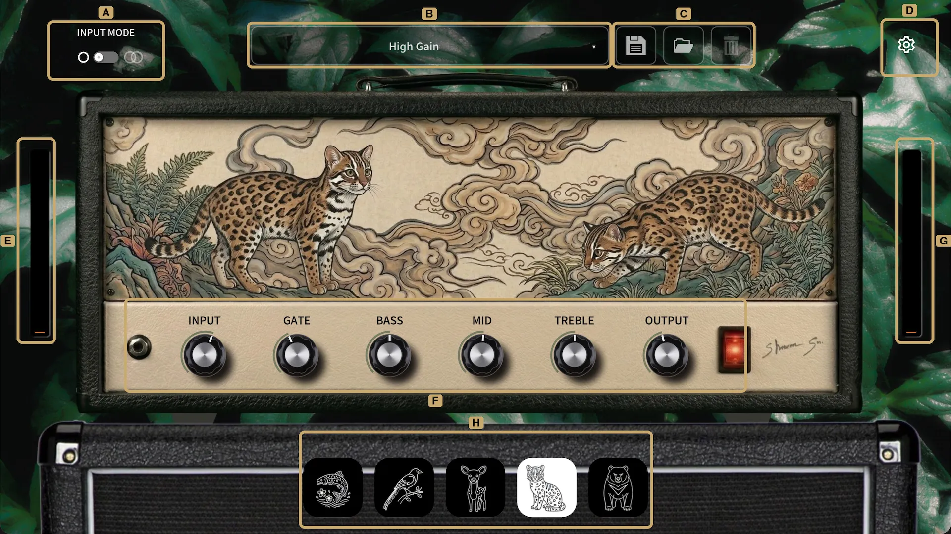 Shawn Su Guitars Plugin UI