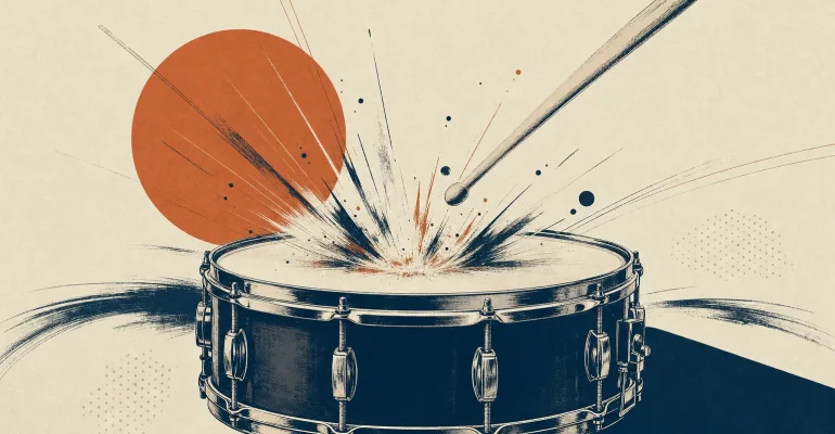 Snare混音老是軟綿綿？真正關鍵不是EQ — Snare 瞬態打擊封面