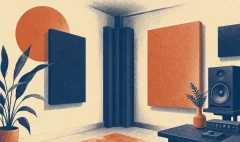 吸音和隔音：risograph 日式風的吸音處理房間精選圖