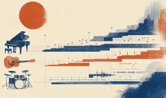 編曲教學：risograph 日式風的編曲主題精選圖