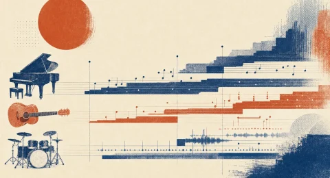 編曲教學：risograph 日式風的編曲主題精選圖
