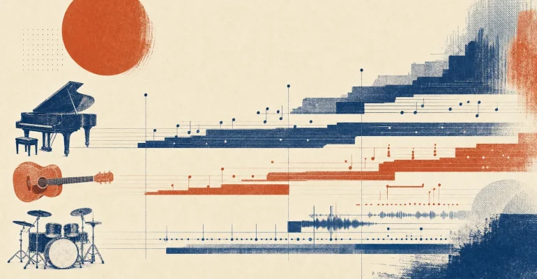 編曲教學：risograph 日式風的編曲主題精選圖