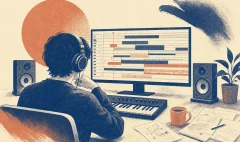 Cubase 教學：risograph 日式風的音樂製作學習場景精選圖