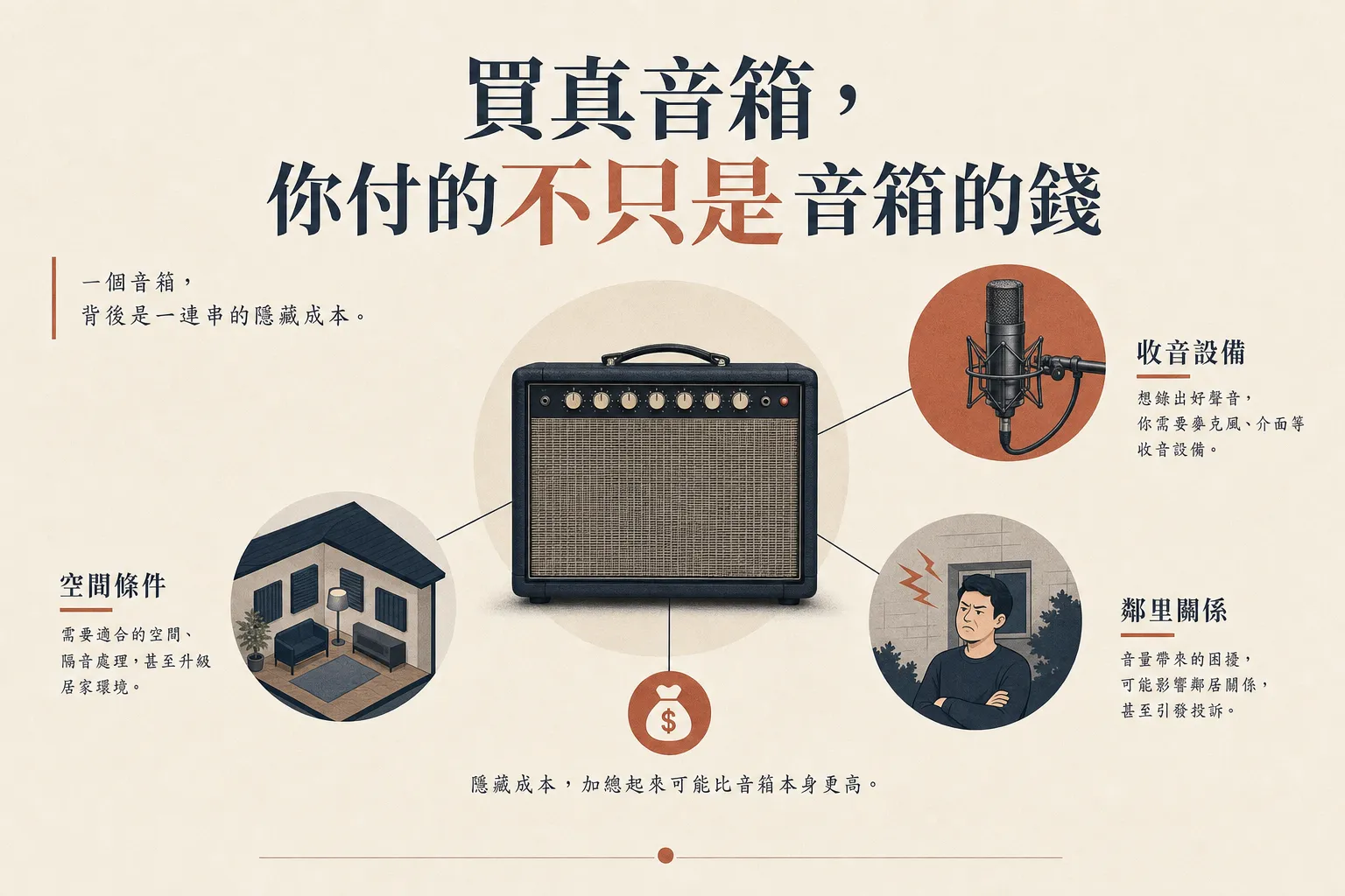 電吉他音箱推薦:買真音箱,你付的不只是音箱的錢