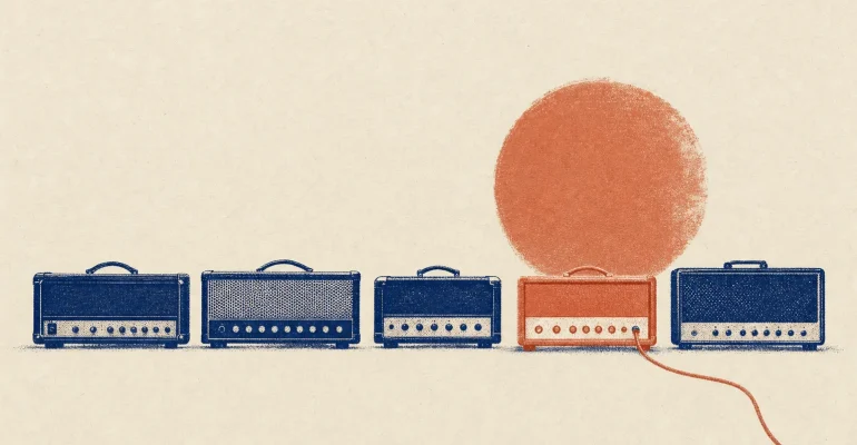 音箱模擬推薦：五顆音箱裡挑出一顆的 risograph 日式風精選圖