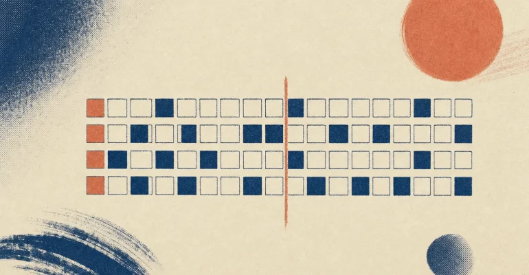 beat 製作：步進格點鼓組節奏的 risograph 日式風精選圖