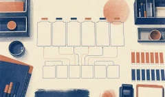 Cubase 混音模板：空白骨架與路由的 risograph 日式風精選圖