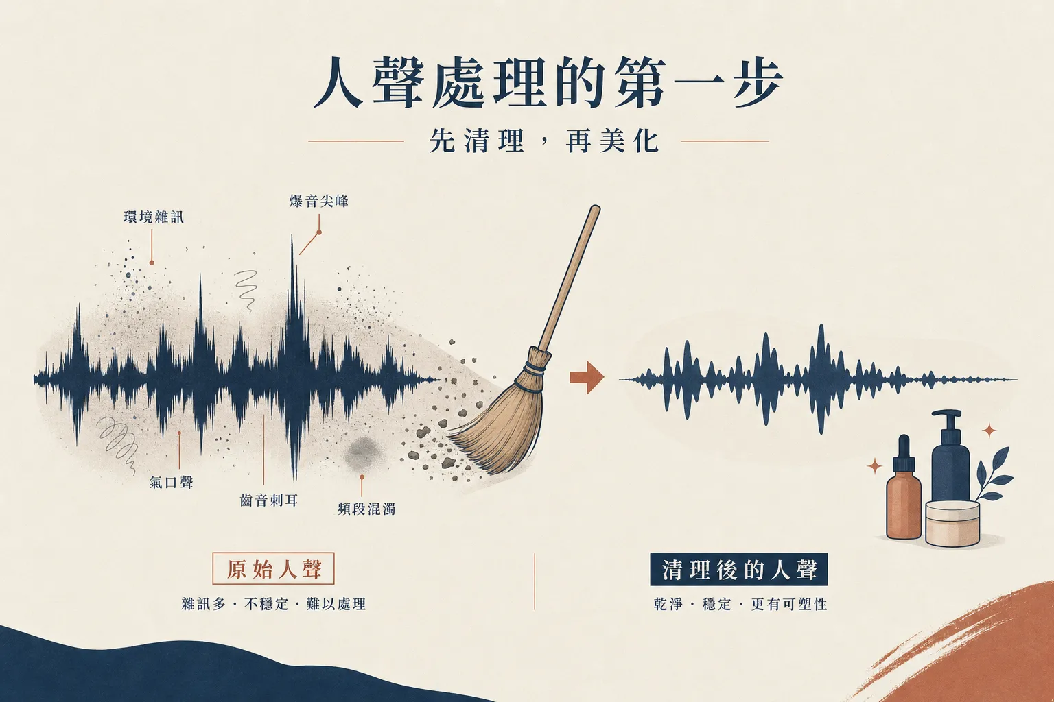 人聲混音:先清理再美化