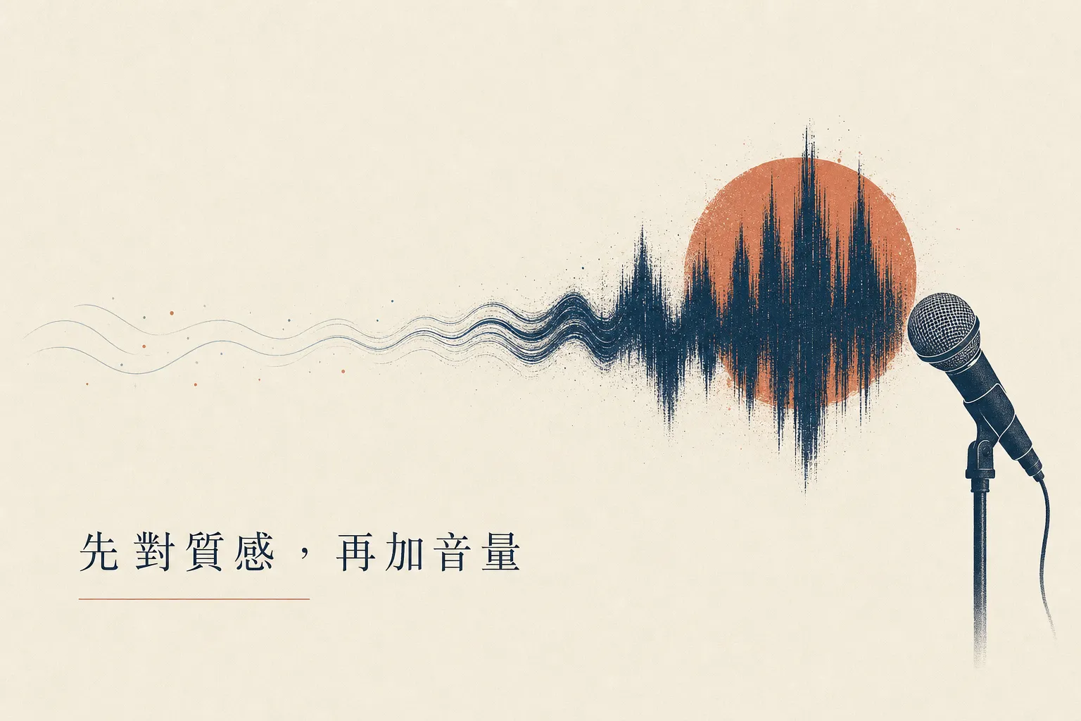 在家練吼腔的起步順序:先對質感再加音量