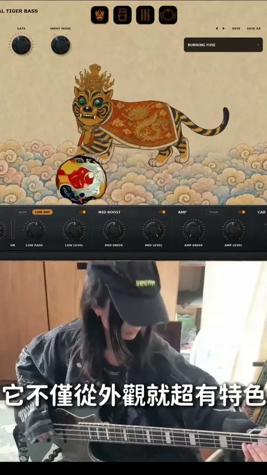 Chips Bunny 晶片兔 實測虎爺 General Tiger Bass